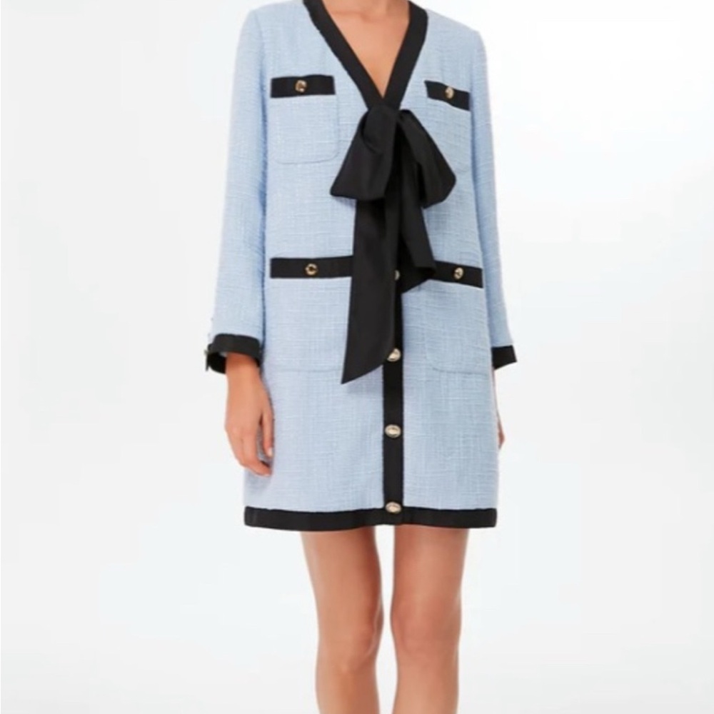 Tuckernuck Blue and Black Mini Dress NWT